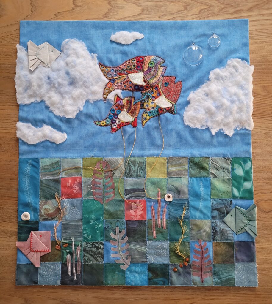 « Liberté », Salon Pour l&rsquo;Amour du Fil, Nantes FRANCE, 16-19 avril 2025